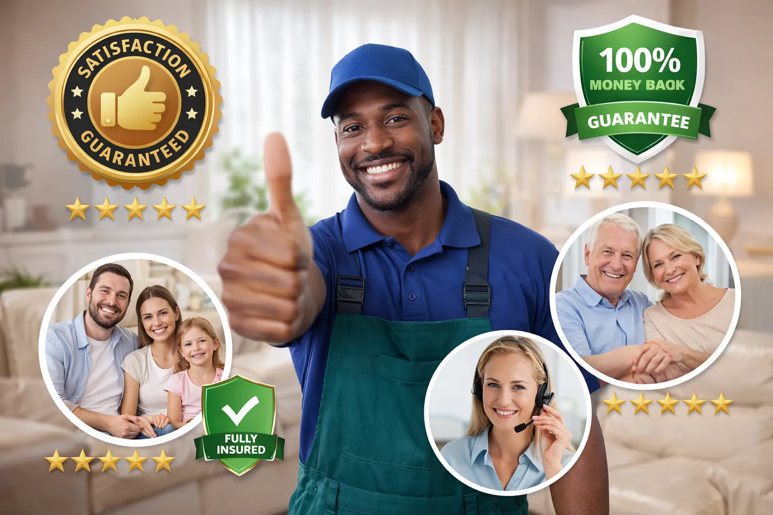 Our guarantees and customer experiences